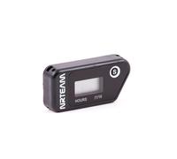 NRT CONTAORE MOTORE VIBRAZIONE WIRELESS CONTA ORE UNIVERSALE NERO