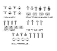 NRTEAM KIT VITI PLASTICHE HONDA CRF 450 R 2009-2012