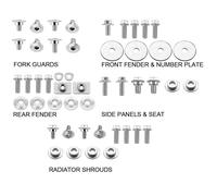 NRTEAM KIT VITI PLASTICHE HONDA CRF 450 X 2005-2016