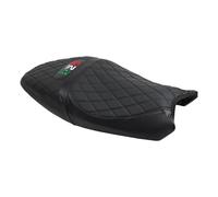 NRTNRFQW Coprisedile per Moto in Pelle Impermeabile Antipolvere per Ducati per Monster 696 796 795 1100 Cuscini per sedili