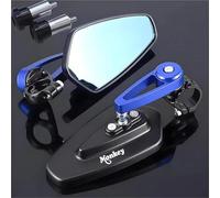 NRTNRFQW Specchietto retrovisore per Moto 1 Paio di Specchietti Retrovisori per Moto, Universale, per Scooter, Manubrio, Specchio Z125 Monkey Logo Z 125 Z-125(006)
