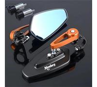 NRTNRFQW Specchietto retrovisore per Moto 1 Paio di Specchietti Retrovisori per Moto, Universale, per Scooter, Manubrio, Specchio Z125 Monkey Logo Z 125 Z-125(003)