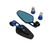 NRTNRFQW Specchietto retrovisore per Moto Specchi Retrovisori per Manubrio in Alluminio CNC da 7/8 "22MM per Kawasaki Z900 Z 900(Blue,001)