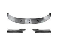 NRUXDYNAcv Car Front Bumper Lip Spoiler Compatible for BMW 5 Series F10 F11 520 523 525 535 530 M Sport 2011-2017 Splitter Bumper Canard Lip Body Kit(Carbon look)