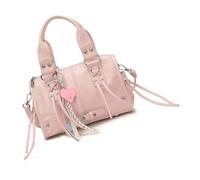 NRVTRE Borsa a mano con nappe alla Borsa a tracolla in pelle PU con molteplici stili utilizzo Borsa a tracolla per lavoro o viaggio Borsa in pelle PU