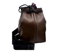 NRVTRE Borsa per Fotocamera in Pelle PU Dimensioni Multiple, Brown L | Custodia protettiva morbida per fotocamera digitale con imbottitura spessa, rivestimento interno morbido, adatta
