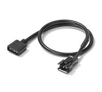 NRVTRE Cavo conversione adattatore RGB per computer, 3pin female | Cavo per striscia luminosa a LED per computer per 3 pin / 4 pin maschio femmina, cavo convertitore per