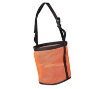 NRVTRE Contenitore per mangime per in Tessuto ventilato con Tracolla ergonomica e Fodera a Prova perdite per Fieno Minerale L 24X25CM Sacca per mangime antisfregamento