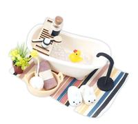 NRVTRE Fai Finta Giocare con Accessori per Bagno Casa, B | Concetti creativi per ambienti interni