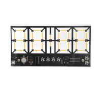 NRVTRE Gruppo Display Orologio a LED Ambra per esercitazioni