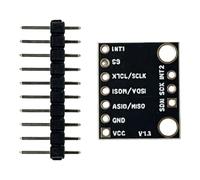 NRVTRE Modulo accelerometro giroscopio I2C SPI ICM45686 | Scheda IMU compatta per controllo, progetti registrazione del movimento, sviluppo dati integrati