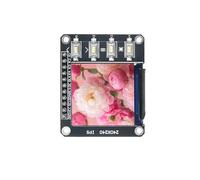 NRVTRE Modulo Schermo per Display LCD IPS efficienza energetica con 4 Pulsanti tattili per apparecchiature didattiche Display a Basso consumo energetico