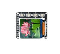 NRVTRE Modulo Schermo per Display LCD IPS efficienza energetica con 4 Pulsanti tattili per apparecchiature didattiche Display a Basso consumo energetico