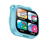 NRVTRE Orologio Digitale per Bambini con videoregistratore e, Blue | 17 storie giochi Display risoluzione e batteria ricaricabile per bambini con autonomia in standby 60