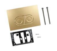 NRVTRE Piastra attuatore per Lavaggio Installazione, Gold