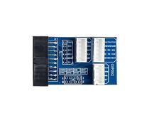 NRVTRE Scheda Adattatore downloader PCB per Programmazione Offline, Scheda programmatrice compatta per debug Laboratorio e configurazioni Formazione 1 Adattatore Programmatore Offline Programmazione
