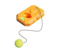 NRVTRE Set per Esercizi da Tennis in Giardino per Allenamento Diritto, rovescio, Servizio, Corda Elastica, Base Stabile, Allenamento per Principianti, Set per Esercizi Ritorno del Tennis, attrezzo