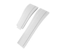 NRYCR Cinturino in gomma per orologio Rolex Submariner OYSTERFLEX Daytona GMT Yacht Master da 20 mm e 21 mm con fibbia in acciaio inox, 20mm, Agata