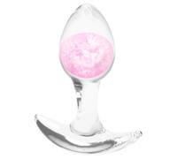 NS Novelties – Plug anale trasparente – S (rosa)