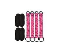 NS Novelties SINFUL BED RESTRAINT STRAPS PINK