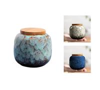 NS Online Small urns Set of 3 - Ceramic Decorative Keepsake Small Urns Set 3 Piece for Human Ashes Memorial - Honor Your Loved One Lost