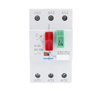NS2-80B NS2 Engine Protector Device 40A 50A 60A 63A 80A 25A Circuit Breaker electronic starter Starter Three-Phase Overload Protection MQXFCZUX(NS2 25-40A)