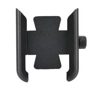 NSADDKF Supporto per telefono da manubrio per moto in lega Per ZX-9R 1998-1999 Accessori CNC Per Moto Supporto Per Telefono GPS Per Cellulare Retrovisore Universale(H Black NO LOGO)