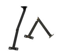 Nsaroche 2 Pezzi Cerniera di Supporto con Coperchio Cerniera Pieghevole per Porta Armadio Supporto per Sollevamento Coperchio Cassapanca Accessorio per Mobili, 186x31 mm