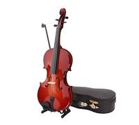 Nsaroche Mini Violino Modello Ornamenti Regali Artigianali Piccolo Violino Modello di Strumento Musicale per La Decorazione Domestica, 14 cm