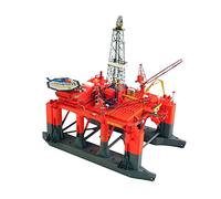Nsaroche Modello di Piattaforma di Perforazione Petrolifera Semisommergibile Fai da Te in 1/400, Modello di Carta da Regalo