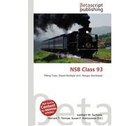 NSB Class 93: Tilting Train, Diesel Multiple Unit, Norges Statsbaner
