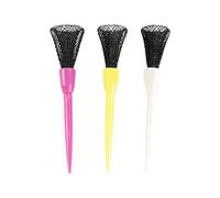 Nscdd Set di 3 tee da golf di alta qualità, altezza flessibile, base resistente al vento, morbida testa a rete per swing comfort per la guida