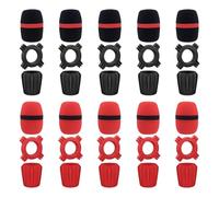 Nscdd Set di coperture protettive per microfono leggere, antiurto, durabilità, per cancellazione del rumore, lavabili, per parabrezza