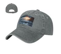 NSDdefAWCGT Cappello da baseball Golf Dad Hat A Corner of The Sea Cappelli in cotone regolabile per uomo donna berretto non costruito, grigio, 57