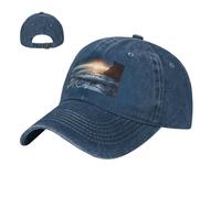 NSDdefAWCGT Cappello da baseball Golf Dad Hat A Corner of The Sea Cappelli in cotone regolabile per uomo donna berretto non costruito, blu navy, 57
