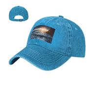 NSDdefAWCGT Cappello da baseball Golf Dad Hat A Corner of The Sea Cappelli in cotone regolabile per uomo donna berretto non costruito, Blu, 57