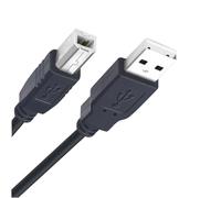 NSGWKZD Cavo MIDI per interfaccia audio, tastiera Yamaha Piano Midi, microfono USB, mixer, strumento, cavo ad alta velocità da USB tipo A a tipo B, 3,5 m