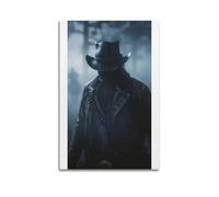 nshdahns Arthur Morgan, poster artistico da parete vintage, decorazione artistica per camera da letto, 40 x 60 cm, senza cornice