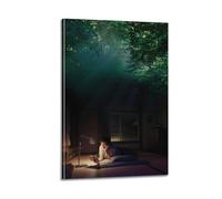 nshdahns Perfect Days Poster da parete vintage, decorazione artistica per camera da letto, 30 x 45 cm, con cornice