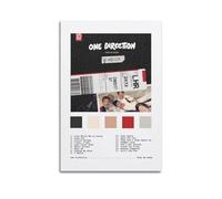 nshdahns Poster artistico da parete con scritta "One Direction" "Take Me Home", decorazione artistica vintage per camera da letto, 30 x 45 cm, senza cornice