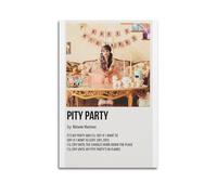 nshdahns Poster artistico da parete per camera da letto, motivo "Pity Party" di Melanie Martinez, decorazione artistica vintage per camera da letto, 30 x 45 cm, senza cornice