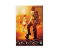 nshdahns Poster da parete con Coach Carter, decorazione artistica vintage per camera da letto, 50 x 75 cm, senza cornice