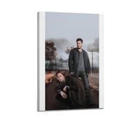 nshdahns Supernatural - 2 poster da parete in stile vintage, decorazione artistica per camera da letto, 20 x 30 cm, stile cornice