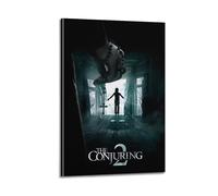 nshdahns The Conjuring - 2 poster da parete in stile vintage, decorazione artistica per camera da letto, 30 x 45 cm, con cornice