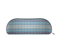 NSHSNKWB Custodia semicircolare in pelle diamantata, argento, taglia unica, borsa portaoggetti, Argento, Taglia unica, Borsa per il trasporto