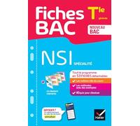 NSI spécialité Tle: Tout le programme en fiches de révision détachables: 8