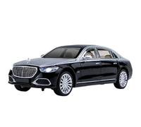 NSJGCQREL Pressofusione 1：24 Per Benz Per Maybach S680 Scala Modelli Auto Lega Realistico Squisito Porta Piena Metallo Veicolo Modello Visualizzazione Collection Ricordo(Black)