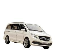 NSJGCQREL Pressofusione 1:32 For Benz V260 MPV Scala Lega Auto Modelli Simulazione Squisito Porta Piena Metallo Veicolo Modello Display Ricordo(Black)