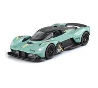 NSJGCQREL Pressofusione 1/32 Per Aston Martin Valkyrie Scala Modelli Di Auto In Lega Modelli Di Veicoli Realistici Collezione Ornamenti Souvenir Ricordo(Blue)
