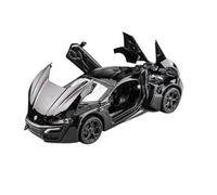 NSJGCQREL Pressofusione 1:32 Per Lykan Hypersport Alloy Sport Car Model Kit Di Modelli In Scala Modelli Di Veicoli Realistici Collezione Di Ornamenti Ricordo(Black)